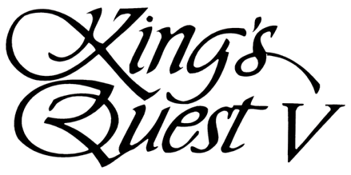 King's Quest V (USA) logo